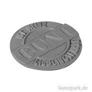 Artikelbild des Artikels “Gießform Label - BUNT ist meine Lieblingsfarbe, 4,5 cm, 1 Stück “