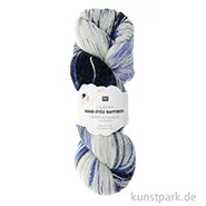 Artikelbild des Artikels “Rico Luxury Hand-Dyed Happiness, 100% Wolle, 100g, 390m, Blau “