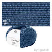 Artikelbild des Artikels “Rico Wolle - Essentials Merino dk, 100% Wolle, 50g, 120m Farbe | Jeans“