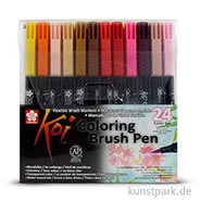 Artikelbild des Artikels “Sakura Koi Coloring Brush Pen Set - 24 verschiedene Farben “