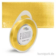 Artikelbild des Artikels “Satinband - 10 mm Breite - 10 m Länge Einzelfarbe | Gelb“