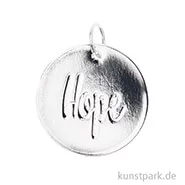 Artikelbild des Artikels “Schmuck-Anhänger Scheibe - Hope, Silber “