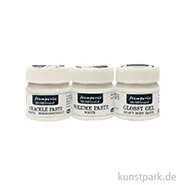Artikelbild des Artikels “Stamperia Mixed Media Paste Set - Volume, Glossy, Crackle, je 50 ml “