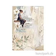 Artikelbild des Artikels “Stamperia Reispapier - Create Happiness Secret Diary Lady, A4 “