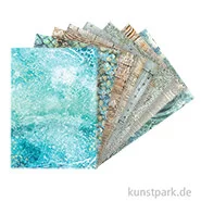 Artikelbild des Artikels “Stamperia Reispapier Selection - Songs of the Sea Backgrounds, A6 “