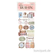 Artikelbild des Artikels “Stamperia Rub On Transferfolie - Create Happiness Oh la la Travel “