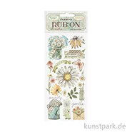 Artikelbild des Artikels “Stamperia Rub On Transferfolie - Daisy Art Me Quiere No Me Quiere “
