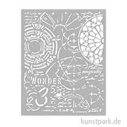 Artikelbild des Artikels “Stamperia Schablone - Master of Magic Gothic Texture, 20 x 25 cm “