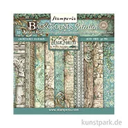 Artikelbild des Artikels “Stamperia Scrapbooking Pad - Magic Forest Backgrounds, 20,3 x 20,3 cm “