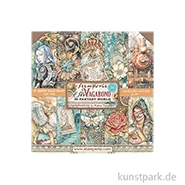 Artikelbild des Artikels “Stamperia Scrapbooking Pad - Sir Vagabond in Fantasy World, 20,3 cm “