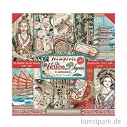 Artikelbild des Artikels “Stamperia Scrapbooking Pad - Sir Vagabond in Japan, 30,5 x 30,5 cm “