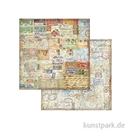 Artikelbild des Artikels “Stamperia Scrappapier - Art of Travelling Tickets, 30,5 x 30,5 cm “