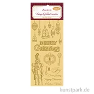 Artikelbild des Artikels “Stamperia Vintage Gold Transferfolie - Merry Christmas “