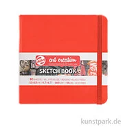 Artikelbild des Artikels “Talens Art Creation - Skizzenbuch Rot, 80 Blatt, 140g 12 x 12 cm“