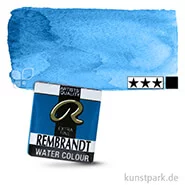 Artikelbild des Artikels “Talens REMBRANDT Aquarellfarben 1/2 Näpfchen | 583 Phthaloblau rot“