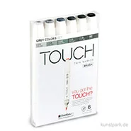 Artikelbild des Artikels “TOUCH BRUSH Marker Set 6er - Grey Colors “