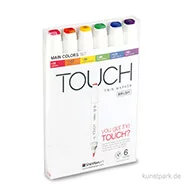 Artikelbild des Artikels “TOUCH BRUSH Marker Set 6er - Main Colors “