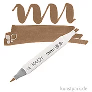 Artikelbild des Artikels “TOUCH Twin Brush Marker Einzelfarbe | BR102 - Raw Umber“