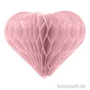 Artikelbild des Artikels “Wabenpapier Sticker - Herzen, Rosa “