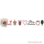 Artikelbild des Artikels “Washi Sticker - Christmas Rocks, Figuren, 200 Aufkleber “