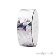 Artikelbild des Artikels “Washi Tape - Holographisch, Kristall Silber, 10 m “