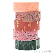 Artikelbild des Artikels “Washi Tape Set - Nature Matters Blumen, 5 Stück, je 10 m “