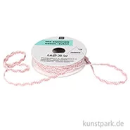Artikelbild des Artikels “Wellen Band - Bestickt, Puderrosa & Glitzer, 2 m “