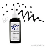 Artikelbild des Artikels “KREUL Window Color Glasmalfarbe 80 ml Einzelfarbe | Schwarz“
