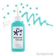Artikelbild des Artikels “KREUL Window Color Glasmalfarbe 80 ml Einzelfarbe | Türkis“