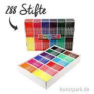 Artikelbild des Artikels “XXL Set - Colortime Fasermaler Basisfarben - 288 Stifte in der Displaybox “
