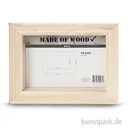 Artikelbild des Artikels “3D Bilderrahmen aus Holz mit Glas, 18,2x23,2x2,5 cm “
