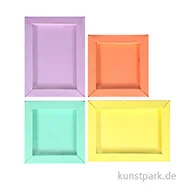 Artikelbild des Artikels “3D Bilderrahmen aus Pappe - Pastell, 8 Stück in 2 Größen, 4 Farben “