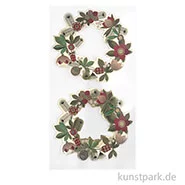 Artikelbild des Artikels “3D Sticker - Christmas Rocks, Helleborus “