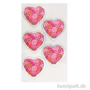 Artikelbild des Artikels “3D Sticker - Herzen Rosen, Rot “