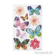 Artikelbild des Artikels “3D Sticker - Deko Aufkleber Schmetterlinge IV “