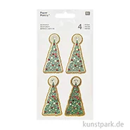 Artikelbild des Artikels “3D Sticker - Weihnachtsbäume groß, 4 Aufkleber “