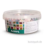 Artikelbild des Artikels “Acryl-Mosaiksteine - Marmoriert-Bunt, 1x1 cm, 300g “