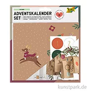 Artikelbild des Artikels “Adventskalender Bastelset - Oh Deer, 24 Designpapier Beutel + Sticker “