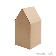 Artikelbild des Artikels “Adventskalender Papphäuser, Kraftpapier, 15 x 7,5 x 7,5 cm, 24 Stück “