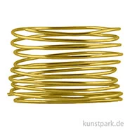 Artikelbild des Artikels “Aludraht zur Dekoration und Schmuckherstellung, 2m 1 mm | Gold“