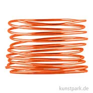 Artikelbild des Artikels “Aludraht zur Dekoration und Schmuckherstellung, 2m 1 mm | Orange“