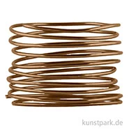 Artikelbild des Artikels “Aludraht zur Dekoration und Schmuckherstellung, 2m 2 mm | Braun“