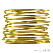 Artikelbild des Artikels “Aludraht zur Dekoration und Schmuckherstellung, 2m 2 mm | Gold“