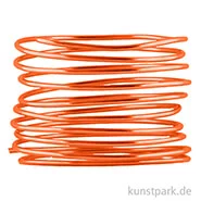 Artikelbild des Artikels “Aludraht zur Dekoration und Schmuckherstellung, 2m 2 mm | Orange“