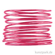 Artikelbild des Artikels “Aludraht zur Dekoration und Schmuckherstellung, 2m 2 mm | Rosa“