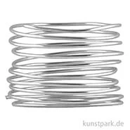 Artikelbild des Artikels “Aludraht zur Dekoration und Schmuckherstellung, 2m 2 mm | Silber“