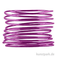 Artikelbild des Artikels “Aludraht zur Dekoration und Schmuckherstellung, 2m 2 mm | Violett“