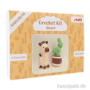 Artikelbild des Artikels “Amigurumi Bastelset - Velvie Desert, Alpaka + Kaktus “
