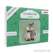 Artikelbild des Artikels “Amigurumi Bastelset - Velvie Farm, Esel + Gans “