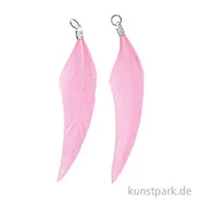 Artikelbild des Artikels “Anhänger Federn - Neon Pink, 2er Set “